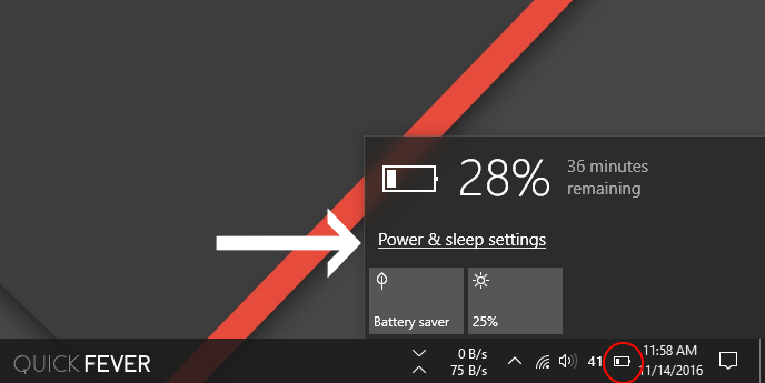 windows 10 laptop sleep when lid closed