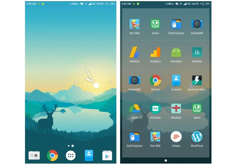 nova launcher themes, android