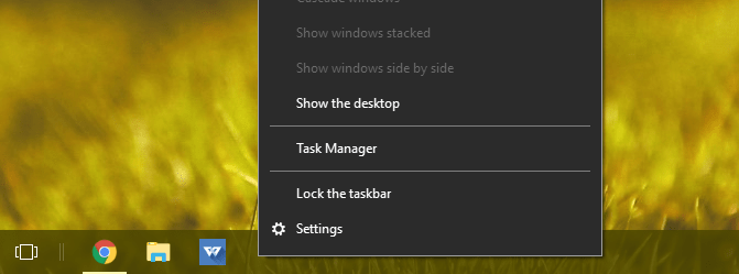 change taskbar color windows 8