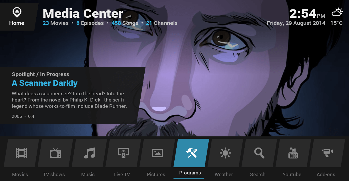 kodi theme