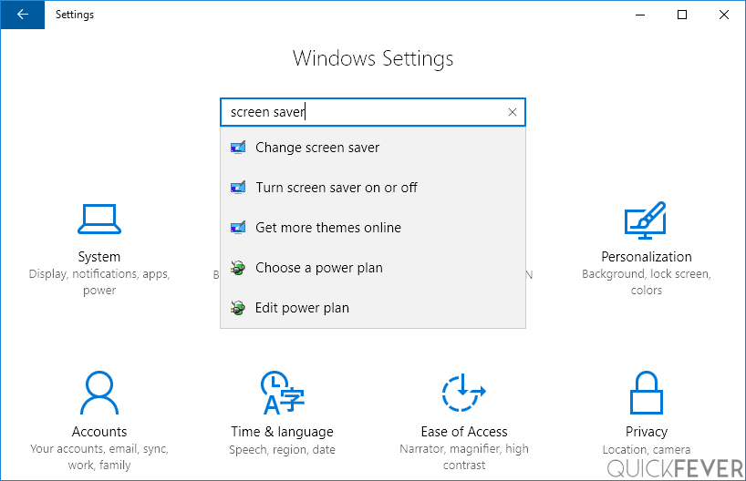 auto lock windows 10