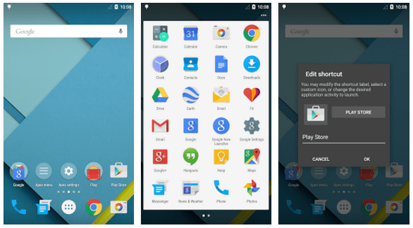 google now launcher alternative