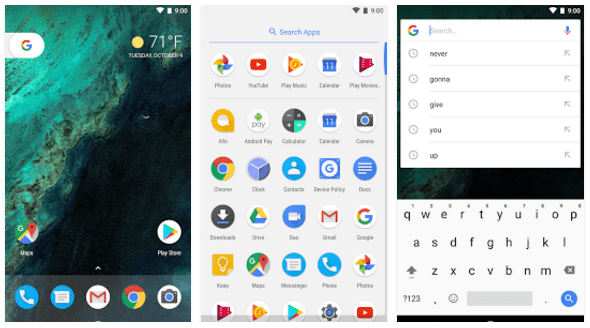 google now launcher alternative