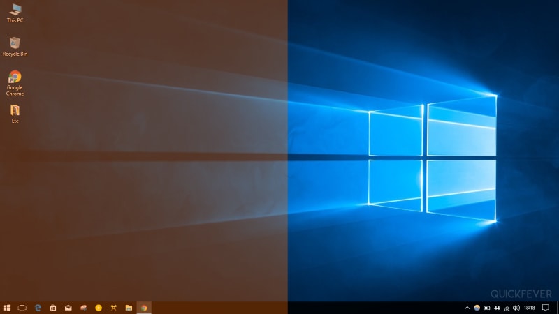 night screen windows 8