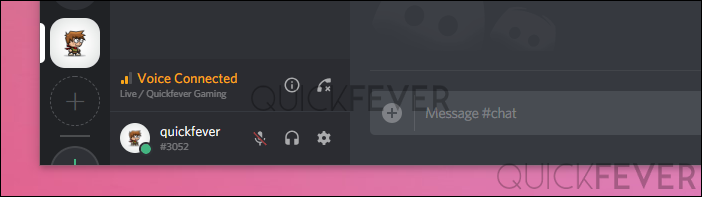 discord voice chat not working