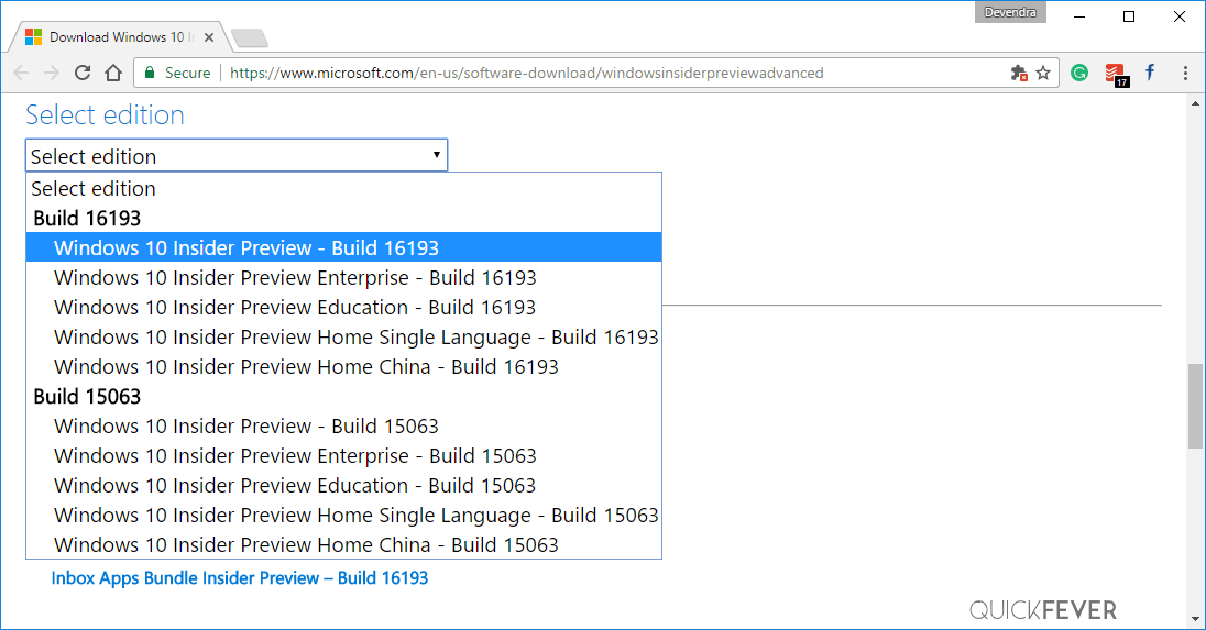 download microsoft windows 10 insider preview iso