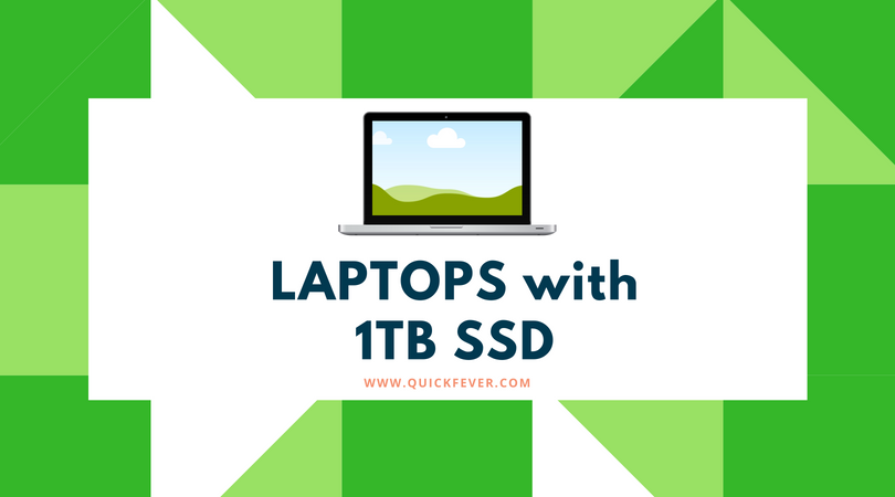 Laptops with 1tb SSD