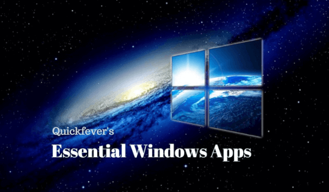windows 10 essential software
