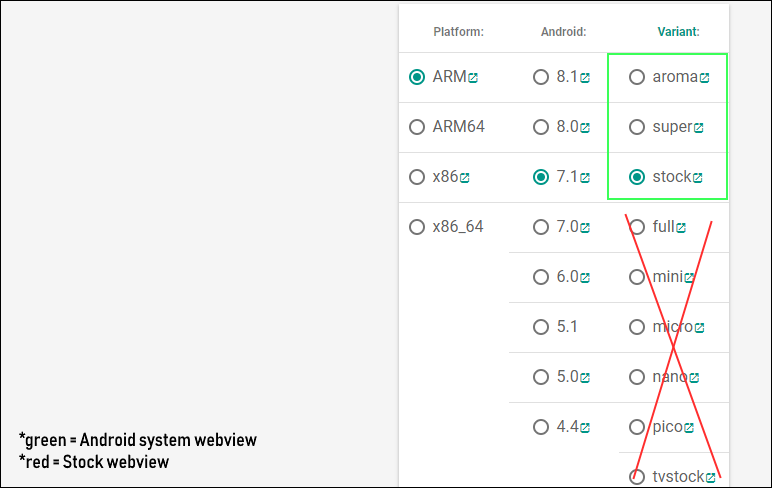 Как включить android system webview на honor