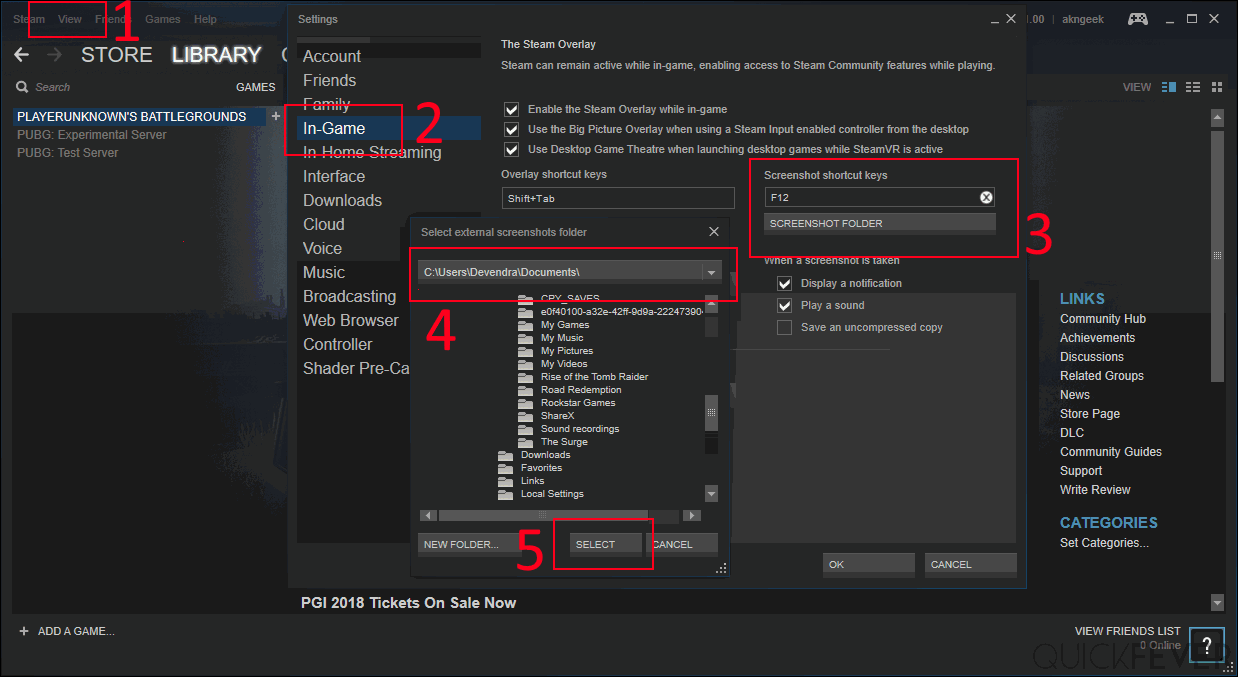 steam change workshop download location