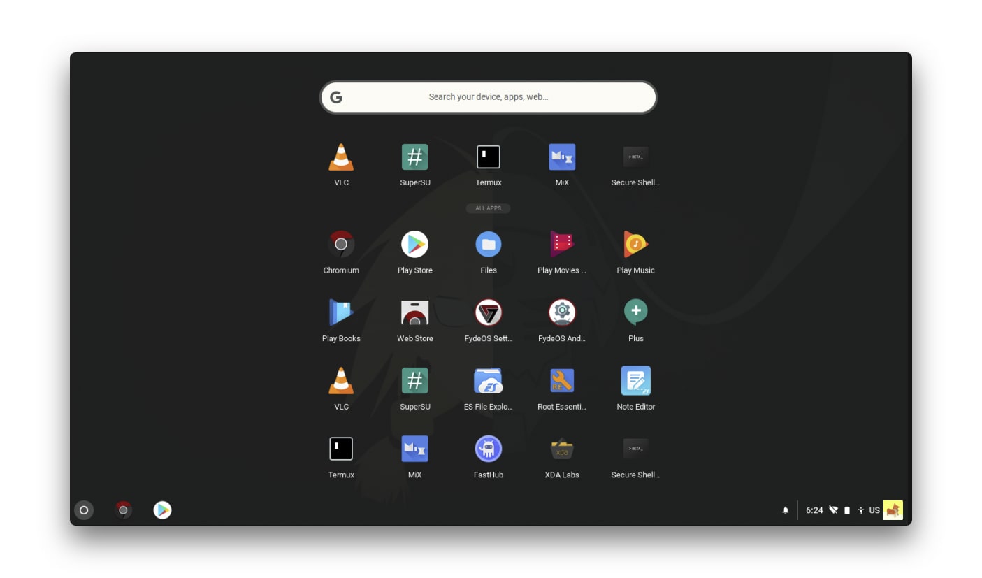 chrome os apk