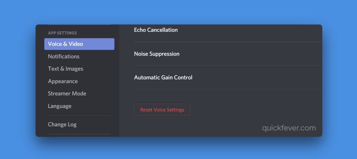 discord voice issue