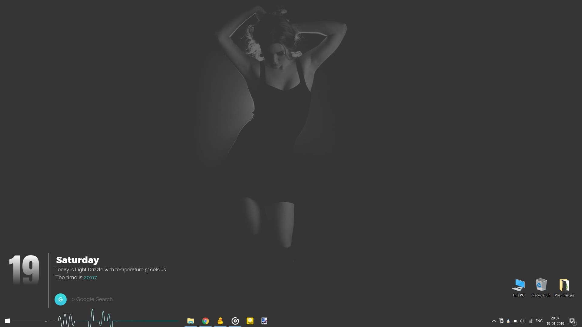 rainmeter taskbar skins