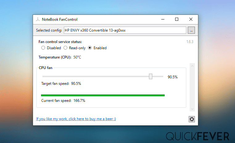 notebook fan control download