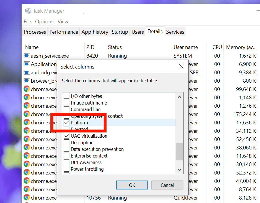 determine 32 or 64 bit windows 10