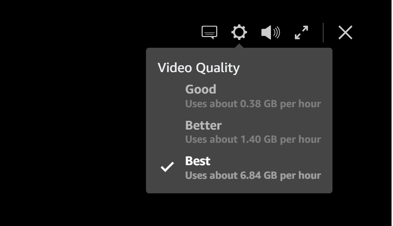 How To Change Video Stream Quality For Amazon Prime Video