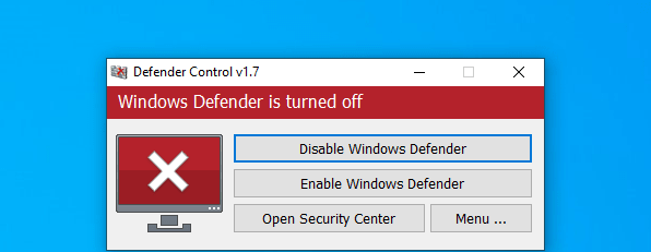 Defender control. Windows Defender disable. Defender Control Windows 11.