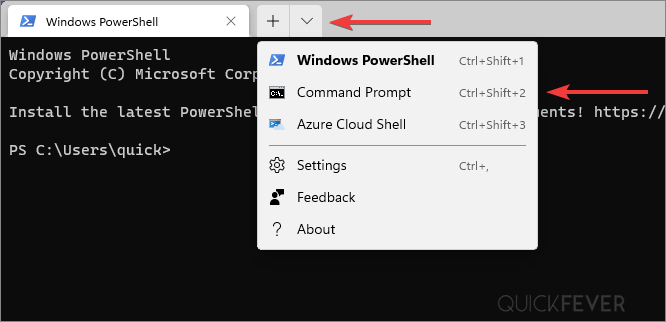 windows terminal bash ctrl acute