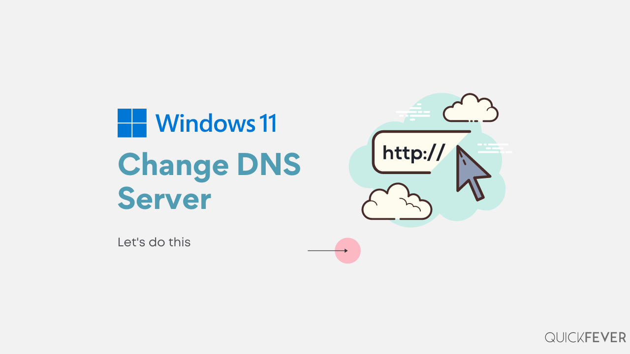 Change DNS server on Windows 11