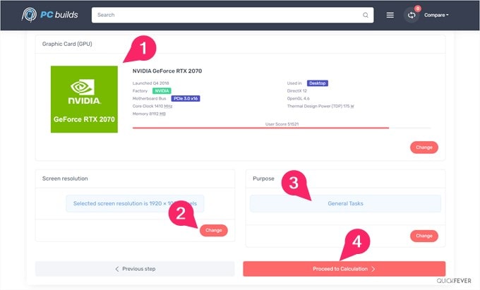 Image for article titled Bottleneck Calculator for quickfever website