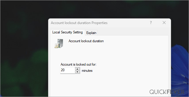 Image for How to Change Account Lockout Duration in Windows 11