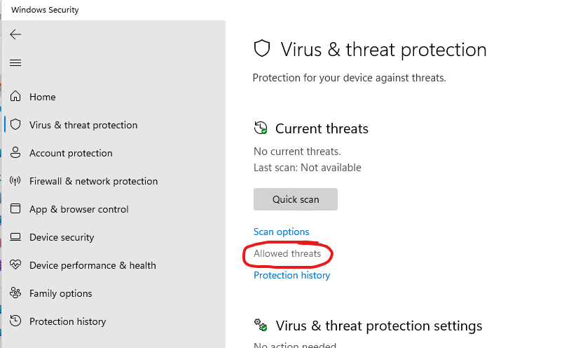 How to Disable Virus and Threat Protection in Windows 11